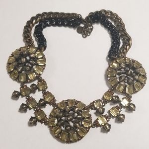 Stella & Dot Estate Chrystal Bib Necklace